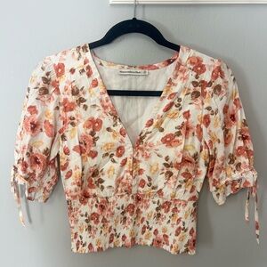 Abercrombie Floral Print Women's Top